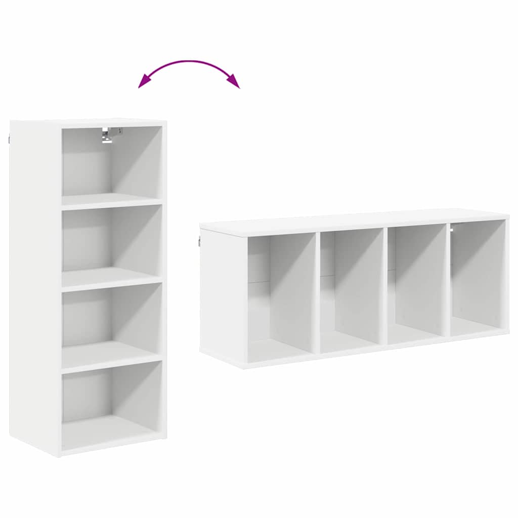 Hängeschrank Riga Weiß 40 x 29,5 x 100 cm Holzwerkstoff